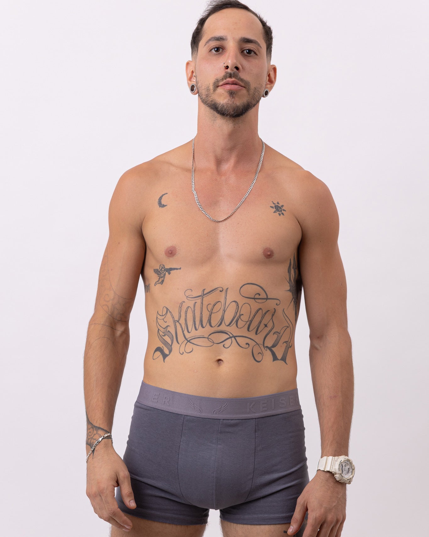 Cueca Boxer Tradicional Diego em Algodão