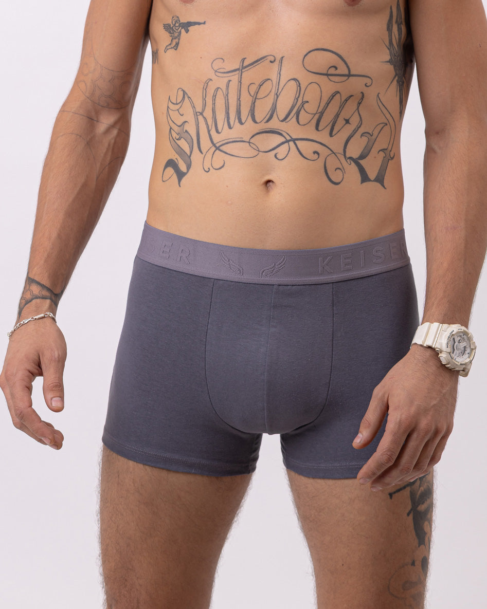 Cueca Boxer Tradicional Pedro em Microfibra