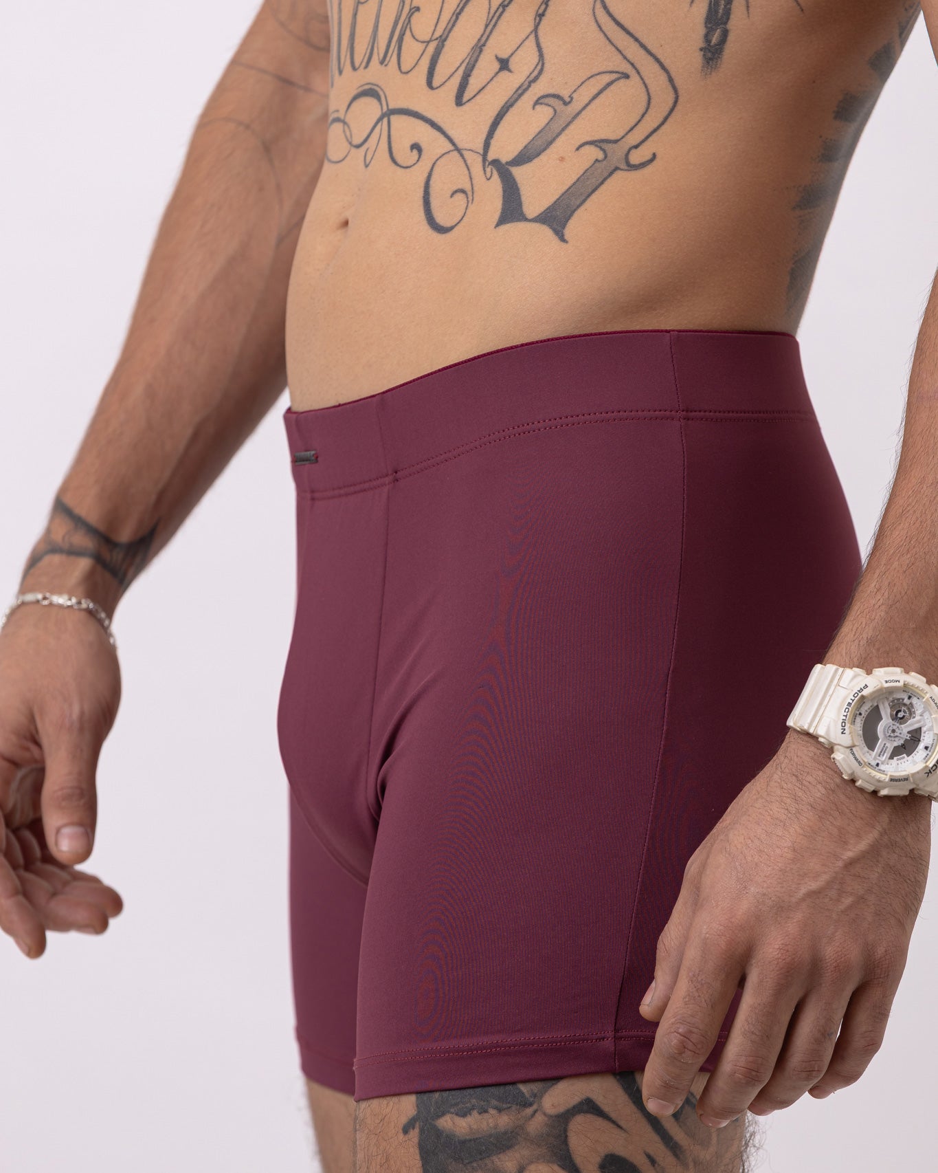 Cueca Boxer Will Alongada em Microfibra