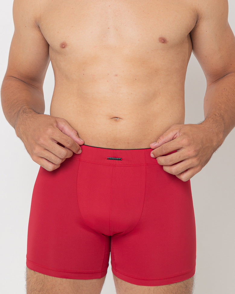 Cueca Boxer Will Alongada em Microfibra