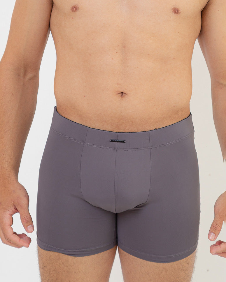 Cueca Boxer Will Alongada em Microfibra