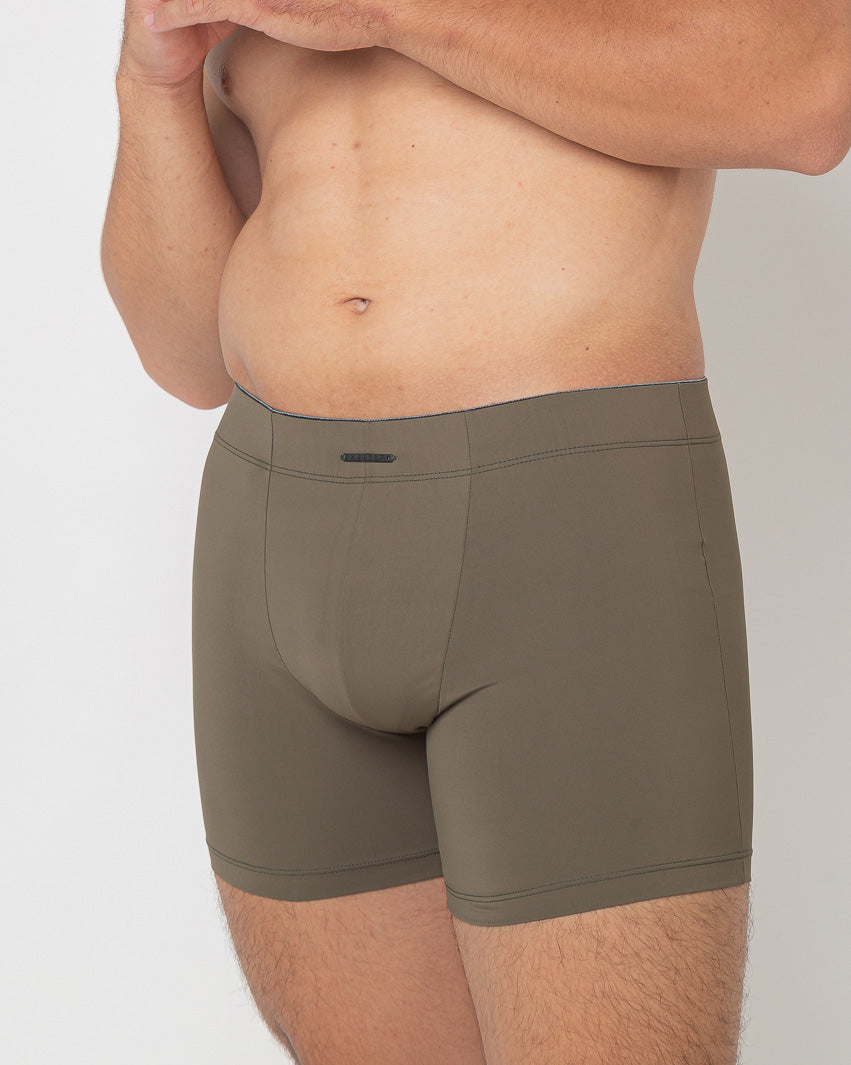 Cueca Boxer Will Alongada em Microfibra
