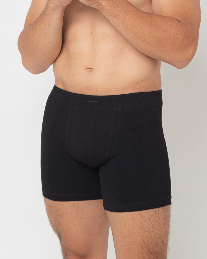 Cueca Boxer de Algodão com Elastano Alongada Gabriel