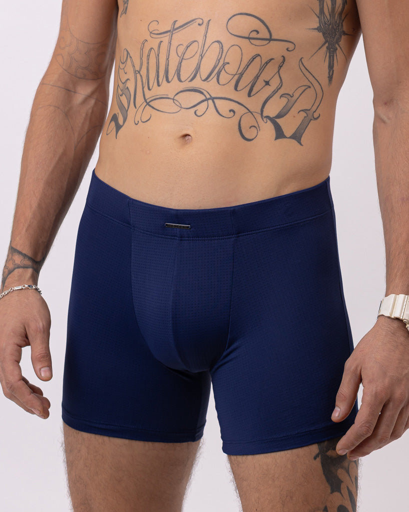 Cueca Boxer de Microfibra Dry Fit Alongada Matheus