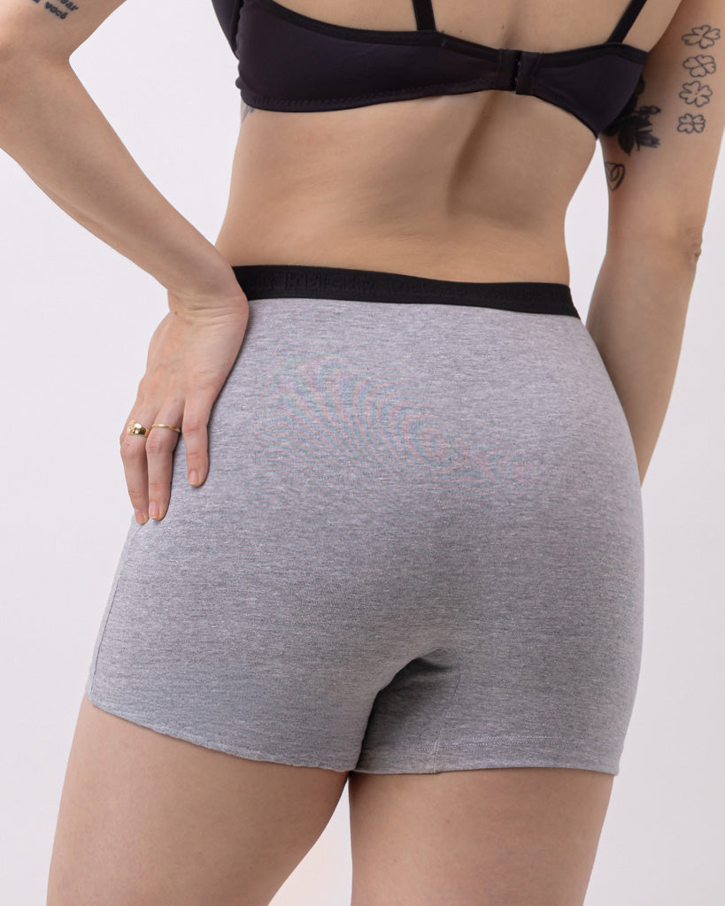 Calcinha Boxer Feminina de Algodão com Elastano Lua