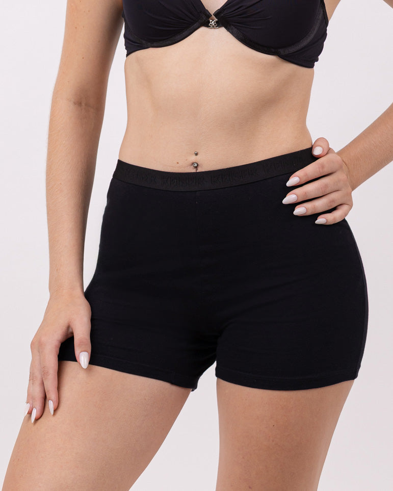 Calcinha Boxer Feminina de Algodão com Elastano Lua
