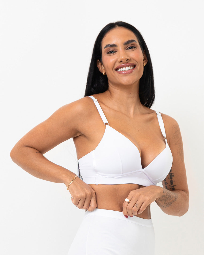 Sutiã de Microfibra Triângulo Reforço Lateral Kyra