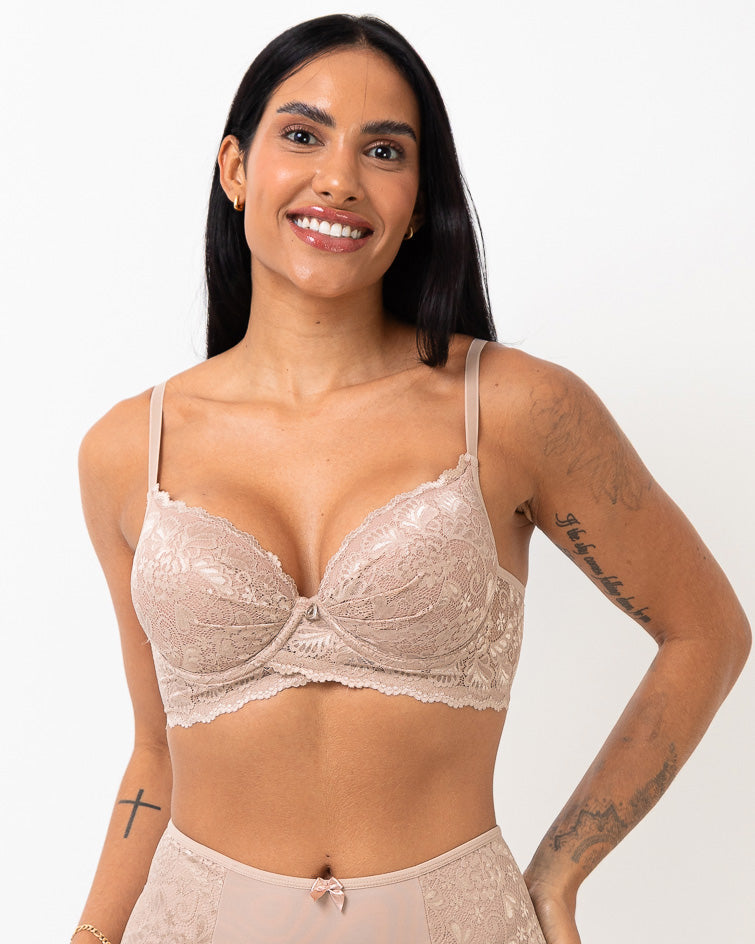 Sutiã de Renda com Bojo Soft Michele