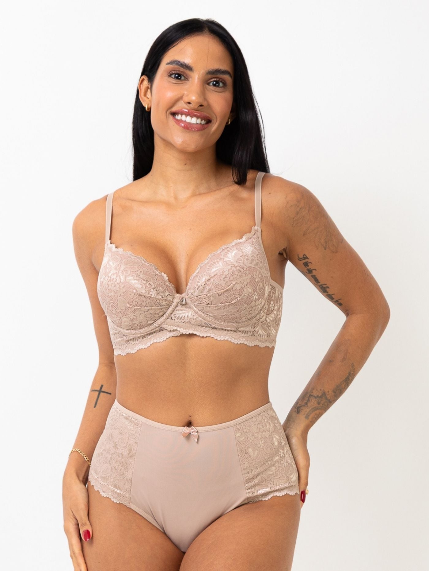 Sutiã de Renda com Bojo Soft Michele